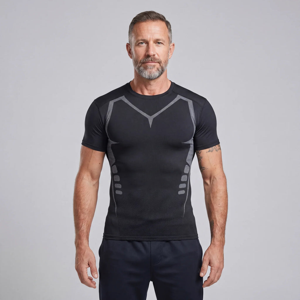 ShapeX T-shirt ventre plat homme