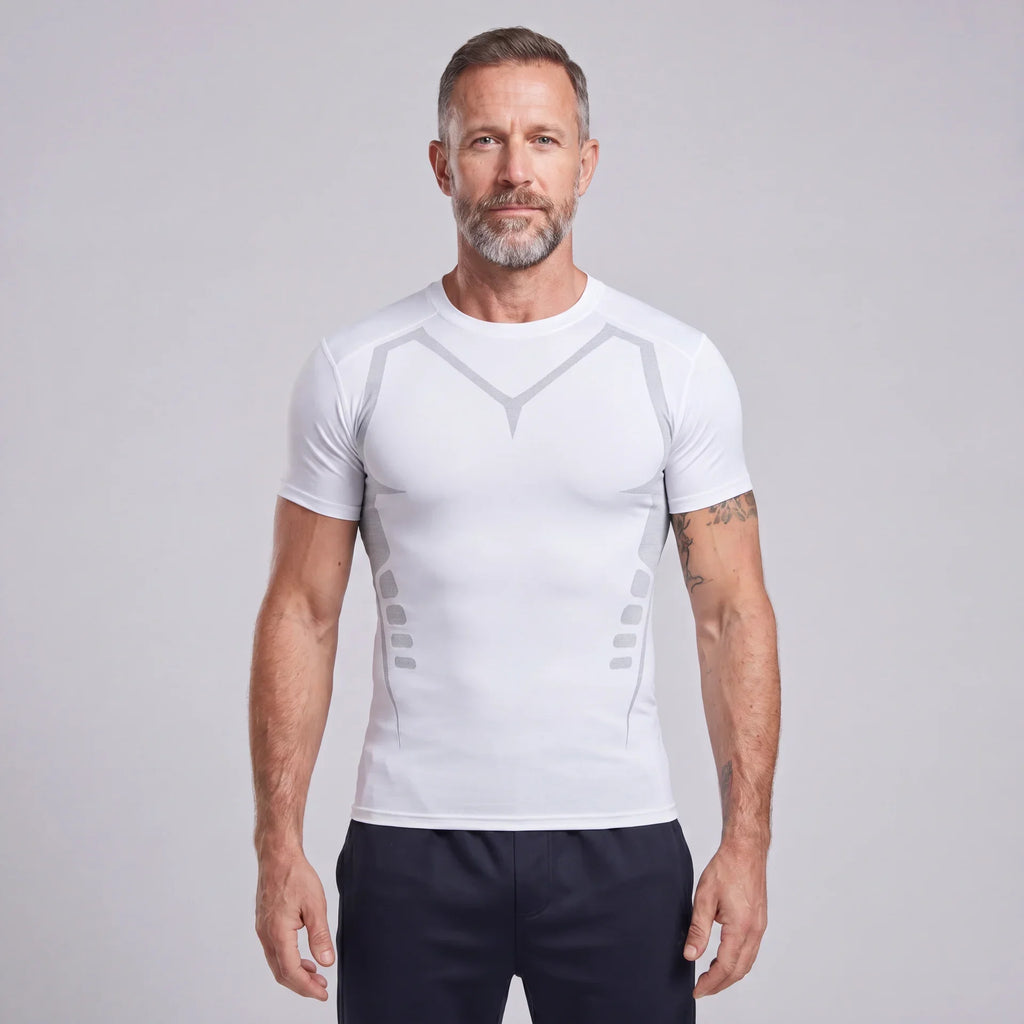 ShapeX T-shirt ventre plat homme